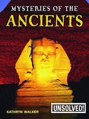 cover image of Mysteries of the Ancients